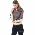 Frauen Winter Warmer Kaschmirschal Mode Leopardendruck Dreiecke Wickeln Lange Schal Und Stola Cape Schals